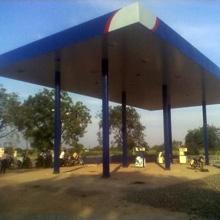 Service Station Canopy